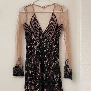 Long Sleeve Lace Dress